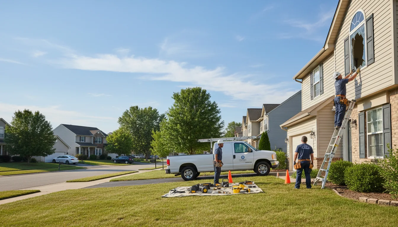 Expert window installer providing residential service in Weleetka, OK